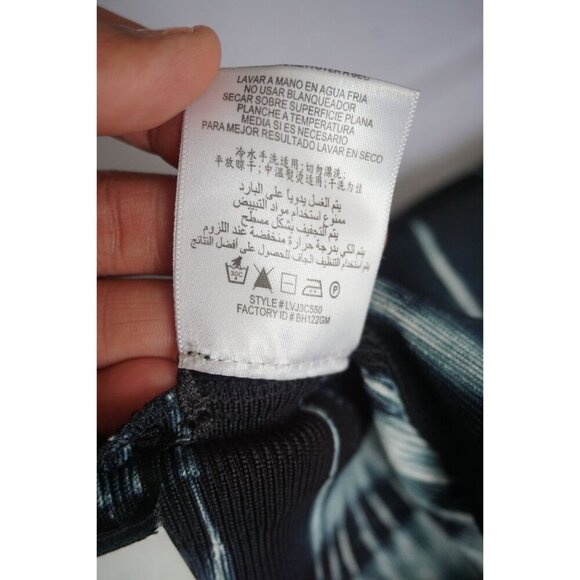 BCBGMaxAzria Taylor Navy Blue Tie Dye Bandage Skirt Bodycon Mini, Size XS - Picture 5 of 10